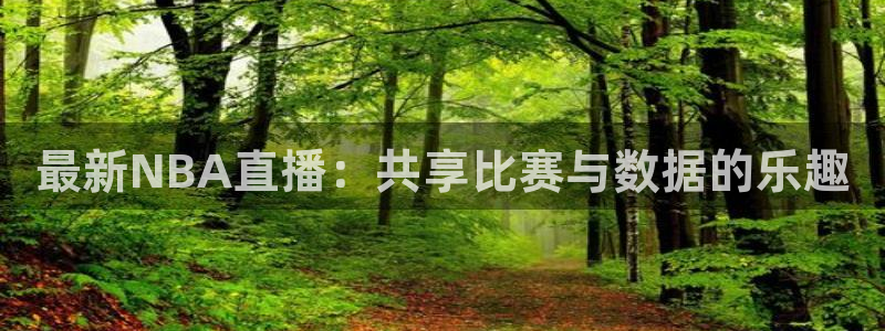 最新NBA直播：共享比赛与数据的乐趣